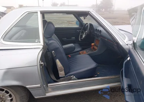 1984 Mercedes-Benz 380 Sl z USA, uszkodzony, nr VIN WDBBA45A1EA014200